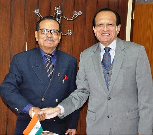 The Advisor to Governor, Shri Y.S. Dadwal, former Delhi Police Commissioner called on the Governor 